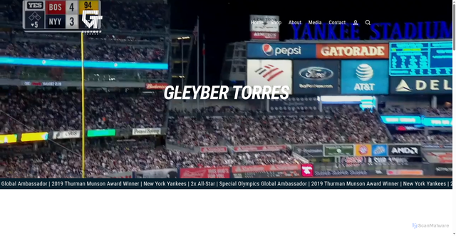 Security scan screenshot of https://gleybertorres25.com/