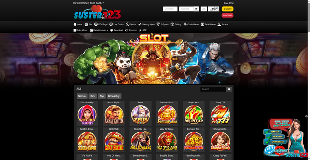 Security scan screenshot of https://apkkerassuster.xyz/desktop/game/slot/jili