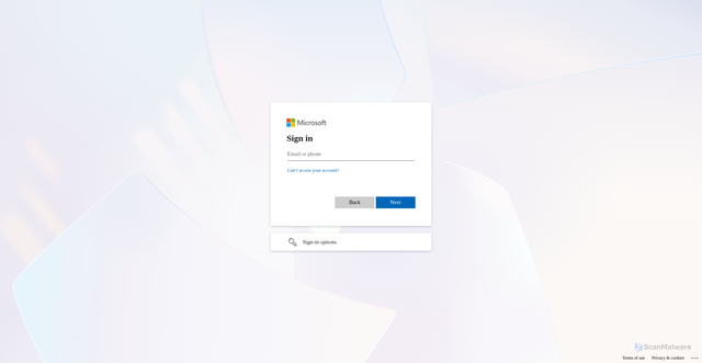 Security scan screenshot of https://usdod.outlook.mira.tm.svc.usgovcloud.microsoft