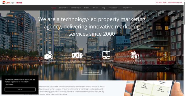 Security scan screenshot of https://ehouse.co.uk