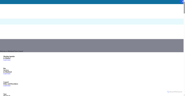 Security scan screenshot of https://mineheadtowncouncil.gov.uk/