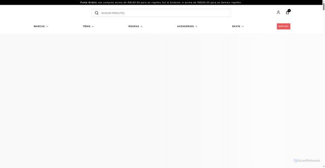 Security scan screenshot of https://acertopgmeicmpj.pages.dev/roupas/marca-diamond