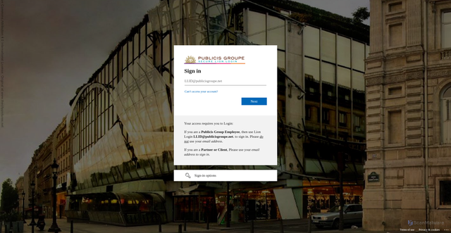 Security scan screenshot of https://tools.publicis.sapient.com