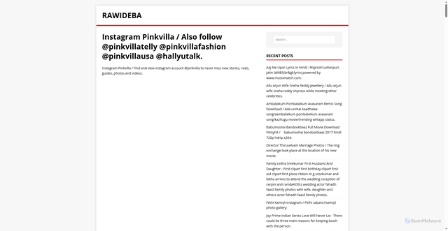 Security scan screenshot of abedewar.pages.dev