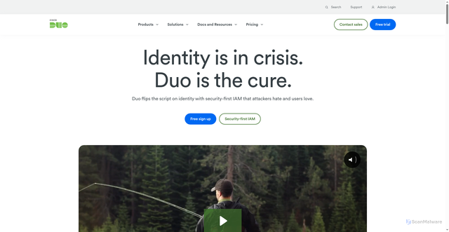 Security scan screenshot of https://api-e4ed4365.duosecurity.com