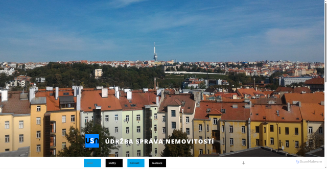 Security scan screenshot of https://udrzba-sprava.cz