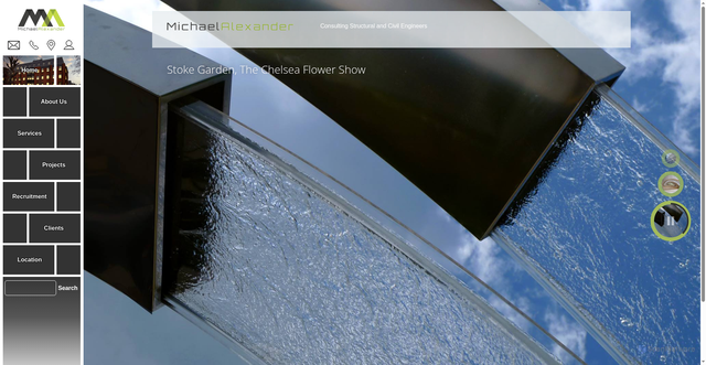 Security scan screenshot of https://maengineers.com/