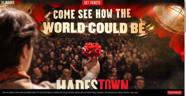 Security scan screenshot of https://hadestown.com/