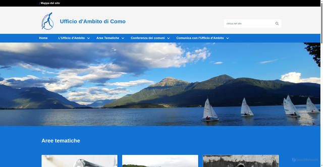 Security scan screenshot of https://www.ato.como.it/home/