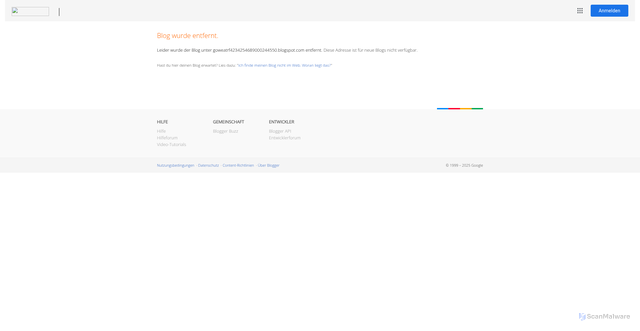 Security scan screenshot of https://goweatrf4234254689000244550.blogspot.com/