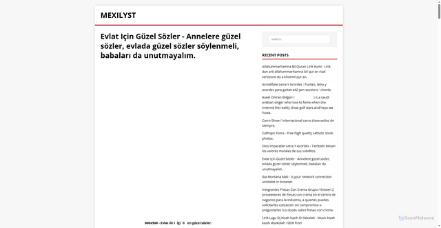 Security scan screenshot of https://raxilsta.pages.dev/post/evlat-icin-guezel-soezler/