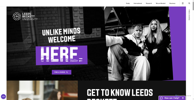 Security scan screenshot of https://www.leedsbeckett.ac.uk