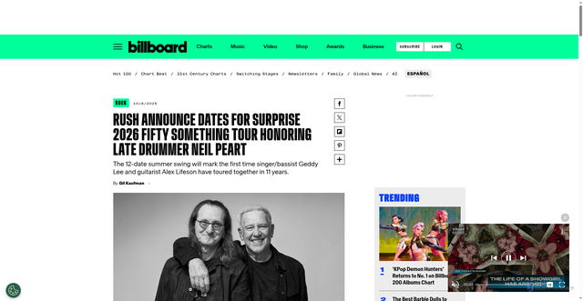 Security scan screenshot of https://www.billboard.com/music/rock/rush-2026-fifty-something-tour-honoring-drummer-peart-dates-1236082418/