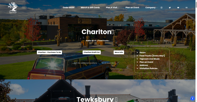 Security scan screenshot of https://treehousebrew.com/