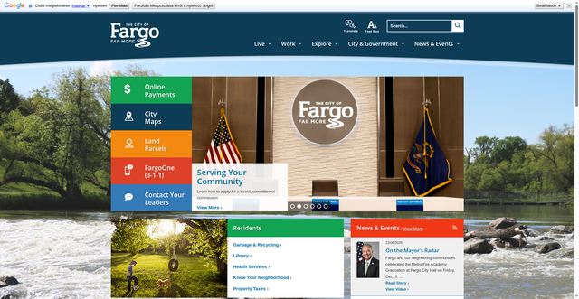 Security scan screenshot of https://fargond.gov/