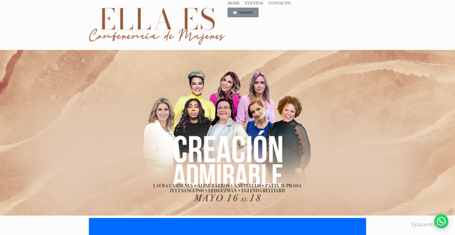 Security scan screenshot of https://ellaesoficial.com