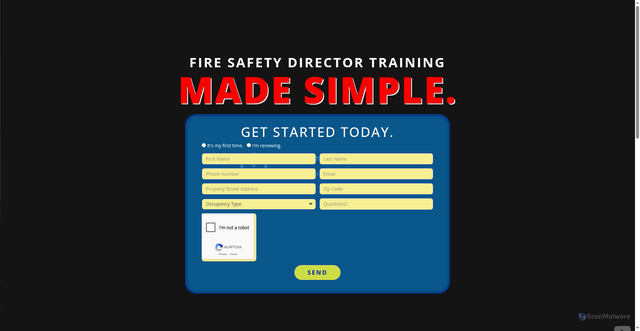 Security scan screenshot of http://laflsonline.com/