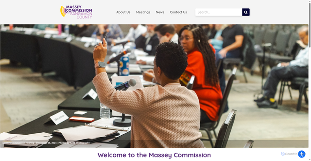 Security scan screenshot of https://sangamonil.gov/masseycommission