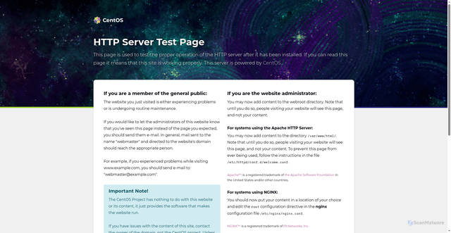 Security scan screenshot of https://www.centrixsecure3.com