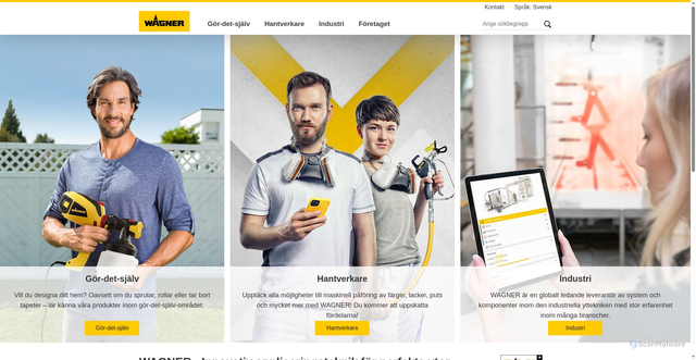 Security scan screenshot of https://wagner-group.com