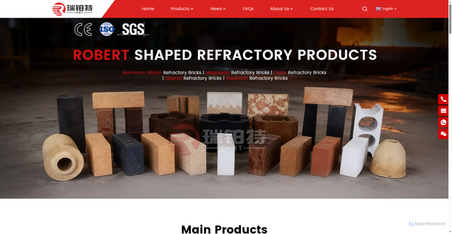 Security scan screenshot of https://www.sdrobert.com