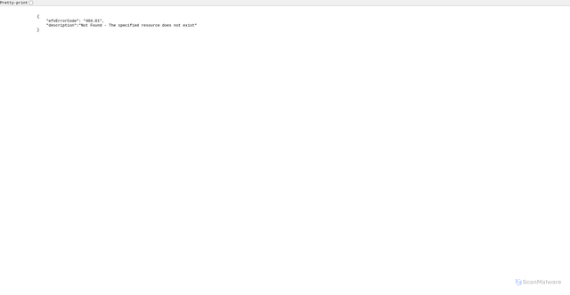 Security scan screenshot of https://api.equifax.ca