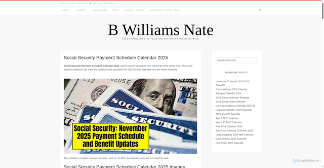 Security scan screenshot of https://bwilliamsnate.pages.dev/umntf-social-security-payment-schedule-calendar-2025-ukyti/