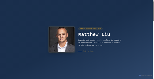 Security scan screenshot of http://mliuholdings.com/