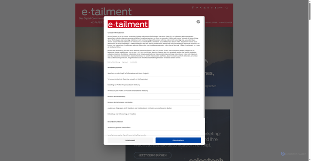Security scan screenshot of https://r.brevo.etailment.de/mk/cl/f/sh/7nVU1aA2nfuTHPyoyOjeaAYmYwCW7fi/Lun0RHAjh9KL