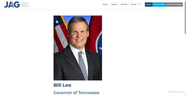 Security scan screenshot of https://jag.org/dipl-team-member/bill-lee/