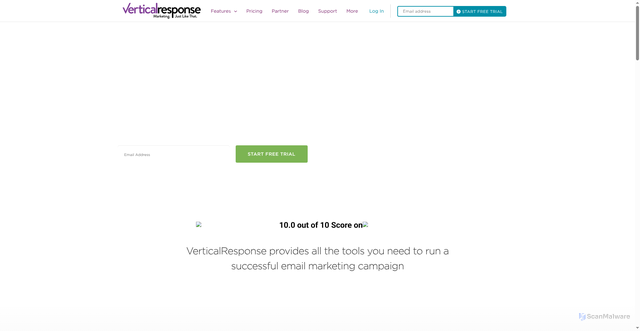 Security scan screenshot of https://vresp.com