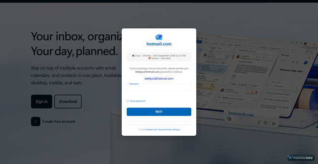 Security scan screenshot of https://effortless-macaron-6afef2.netlify.app/