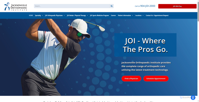 Security scan screenshot of https://joionline.net