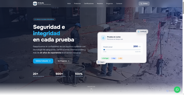 Security scan screenshot of http://phbonilla.com.mx/