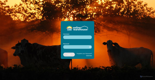 Security scan screenshot of http://orderonline.airr.com.au/