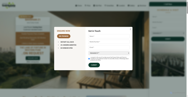 Security scan screenshot of https://bavdhan21.com/
