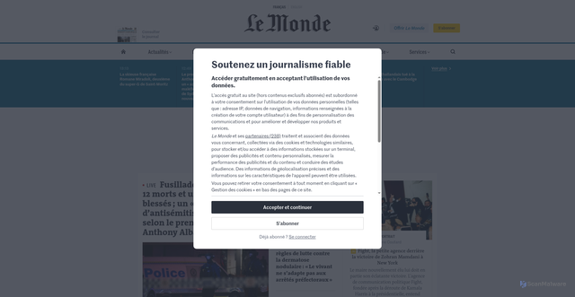 Security scan screenshot of https://yao.clients-smspickup.com/as.php