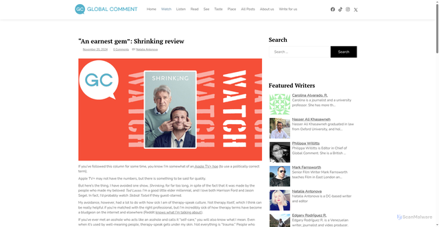 Security scan screenshot of https://globalcomment.com/an-earnest-gem-shrinking-review/