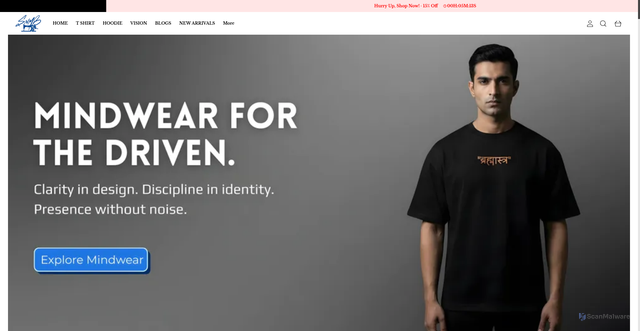 Security scan screenshot of http://snmb.shop/