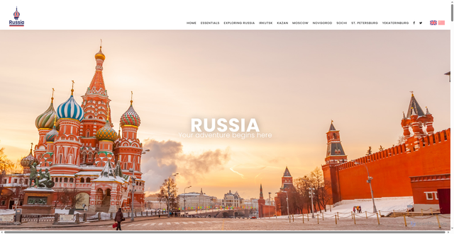Security scan screenshot of https://russia.com/