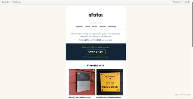 Security scan screenshot of https://mailchi.mp/9ef5af89b9e7/fra-hyttedr-til-enebolig?e=e061ddc635