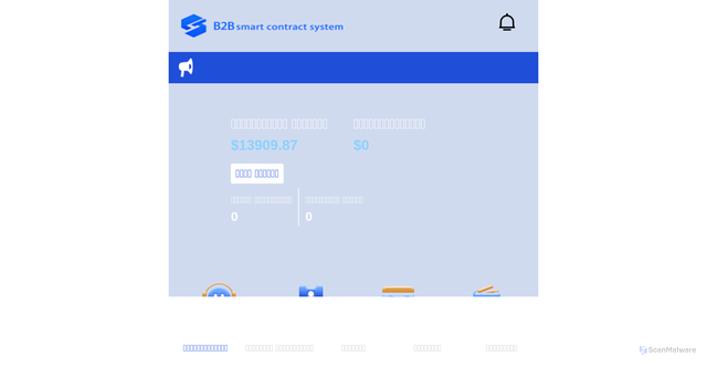 Security scan screenshot of https://b2bxport9.com/