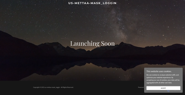 Security scan screenshot of https://us-mettaa-mask_loggin.godaddysites.com/