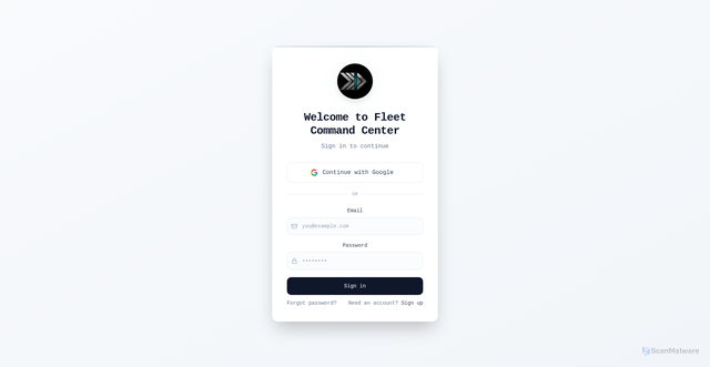 Security scan screenshot of https://cooperswebsite.com/login
