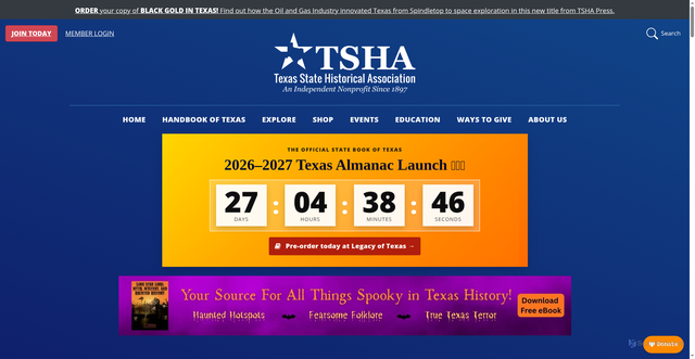 Security scan screenshot of https://www.tshaonline.org/handbook/entries/halliburton-company