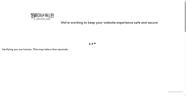 Security scan screenshot of https://www.tvlexus.com/where-is-lake-elsinore-in-california/