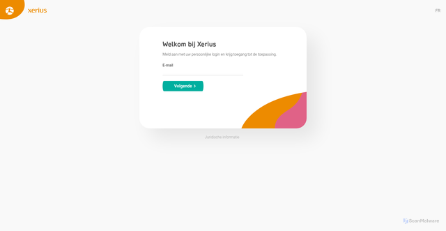 Security scan screenshot of https://test-templatebeheer.xerius.be