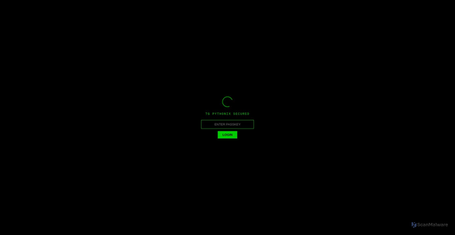 Security scan screenshot of https://tgx-pythonix-pro0-l2ohk06vt8.edgeone.app/