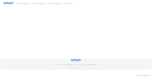 Security scan screenshot of https://accounts-help.intuit.com/app/intuit/1995107