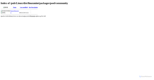 Security scan screenshot of https://gzecwhpcmmllb.pages.dev/pool/community/